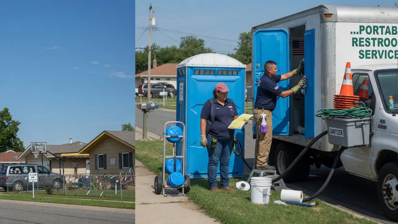 Portable Toilet Rental in West York, IL near me